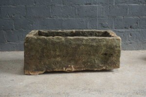Antique Lime Stone Planter