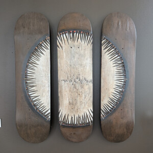 LINGO SERIES - TRIPTYCH Recycled Skateboards