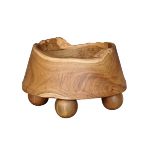 Runda Teak Bowl - Natural Finish