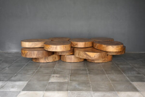 Puzzle Table in Natural Finish